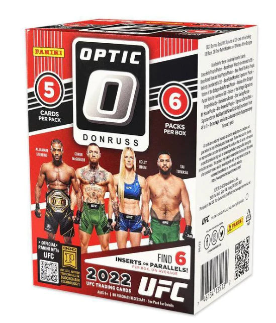 2022 Panini Donruss Optic UFC Blaster Box 20 Box Case