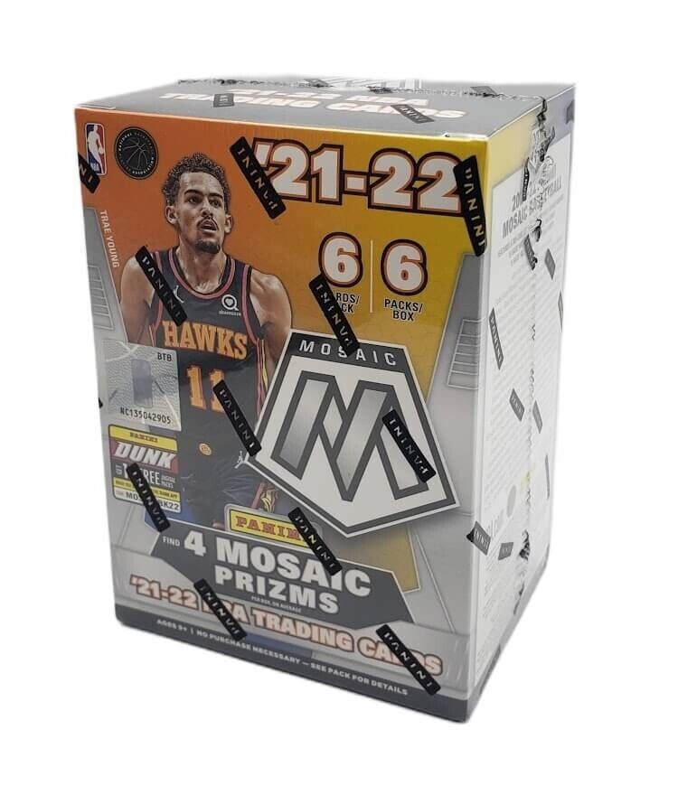 2021-22 Panini Mosaic Basketball 20 Box Blaster Box Sealed Case