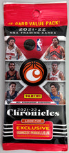 2021-22 Panini Chronicles Basketball 12 Box Fat Pack Sealed Case