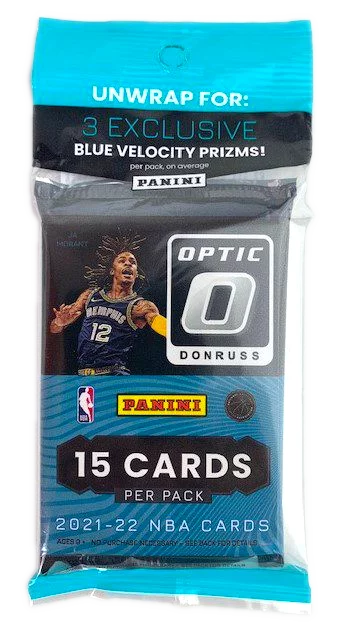 2021-22 Panini Donruss Optic Basketball 20 Box Cello Box Sealed Case