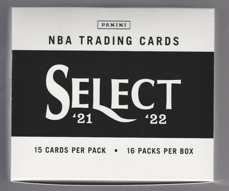 2021-22 Panini Select Basketball 4 Box Hanger Pack Box Sealed Case