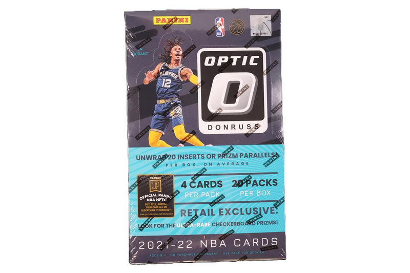 2021-22 Panini Donruss Optic Basketball 24 Box Retail Box Sealed Case