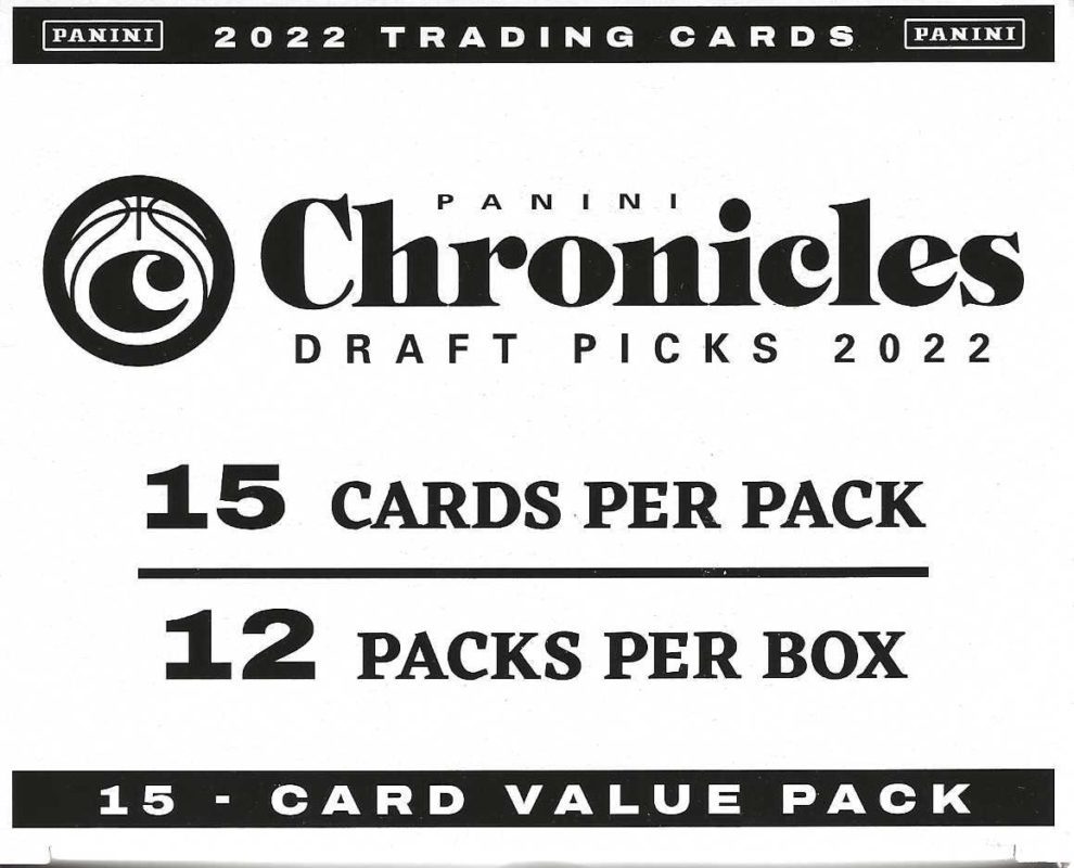 2022-23 Panini Chronicles Draft Basketball 12 Box Fat Pack