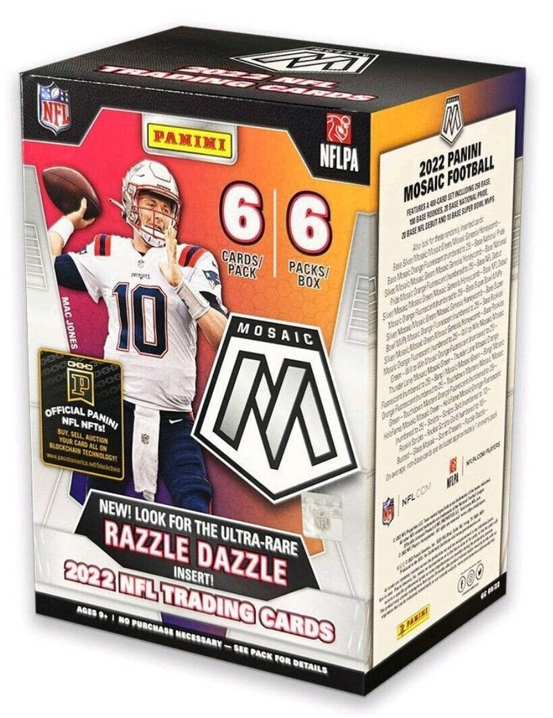 2022 Mosaic Football 20 Box Sealed Blaster Case