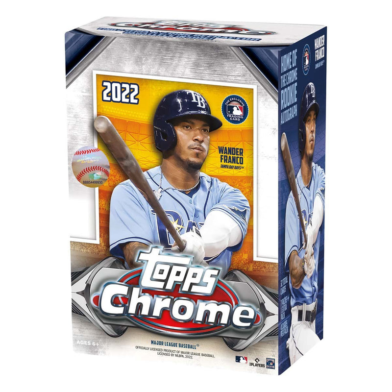 2022 Topps Chrome Baseball 40 Box Blaster Sealed Case