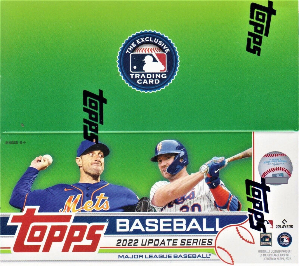 2022 Topps Update Series Baseball Retail Box 12 Box Case